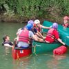 canoe rescue on water
