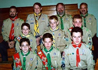 Chief Scout's Award Recipients. Click to zoom picture.